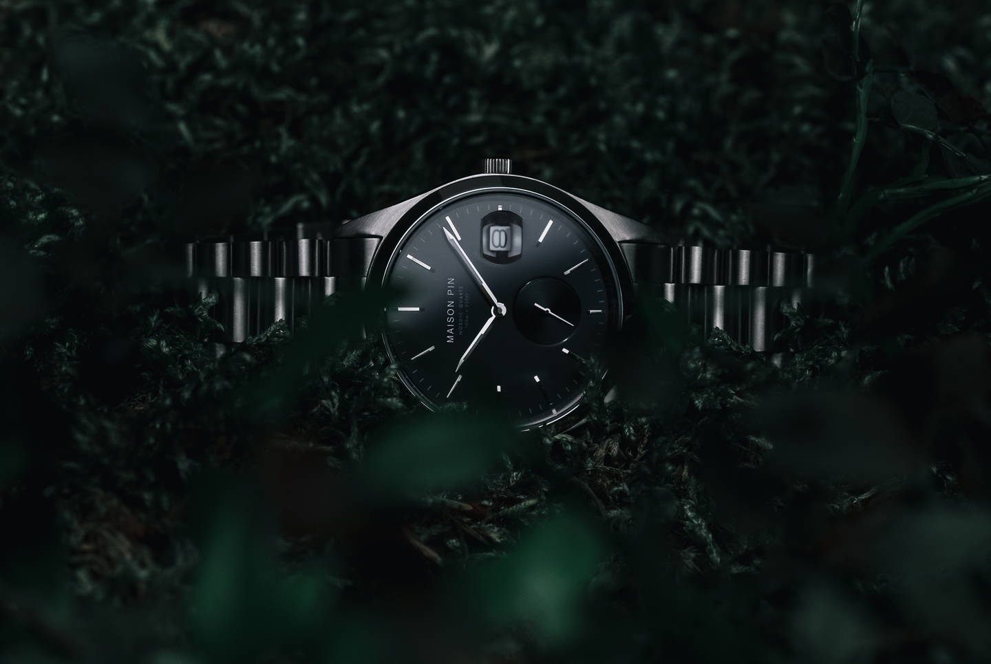 Maison Pin | Nordic quartz 35mm Steel watch